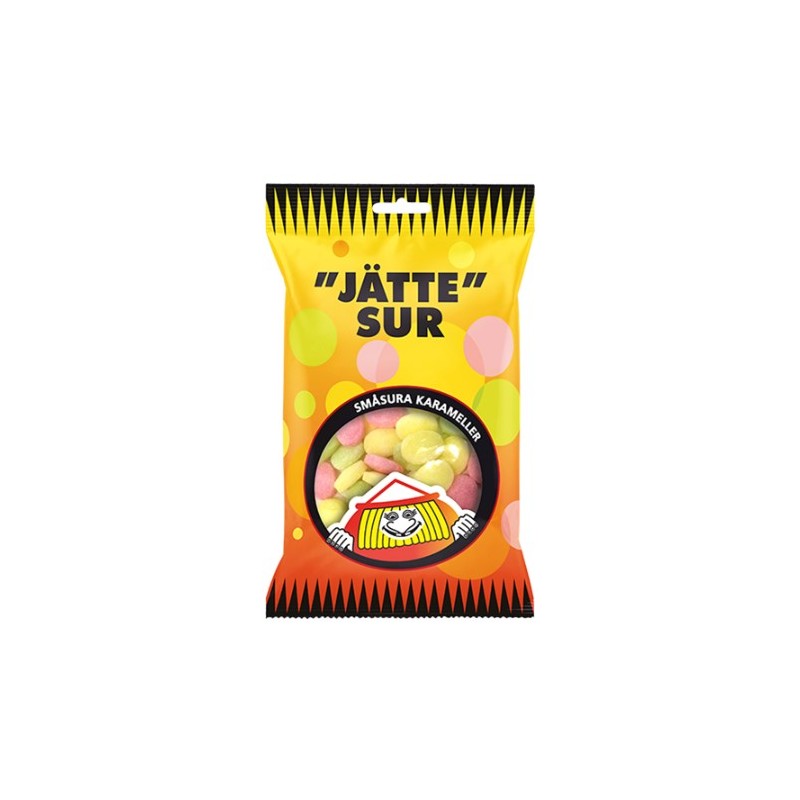 Kirpeä hedelmäpilleri pussi 65gr 20kpl